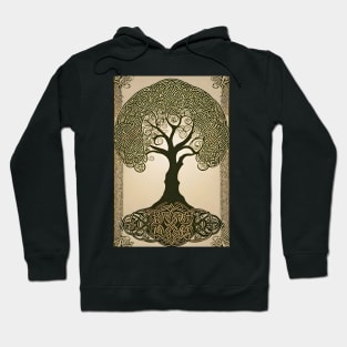 Celtic knot tree 2 Hoodie